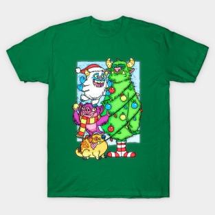 Monsters Christmas T-Shirt